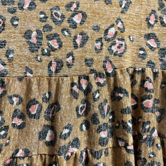 Animal Print Ruffle Shirt - Picture 5 of 5